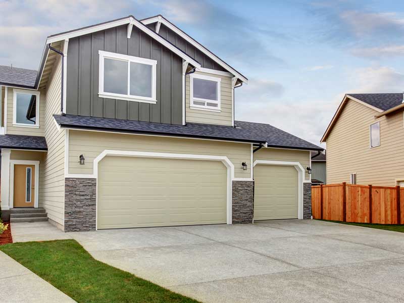 concrete driveway